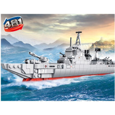 중국레고 전함4종 합체세트