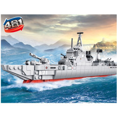 중국레고 전함4종 합체세트